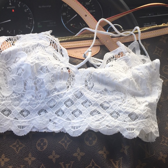 New White Intimately FP Adella Longline Bralette - Picture 7 of 8